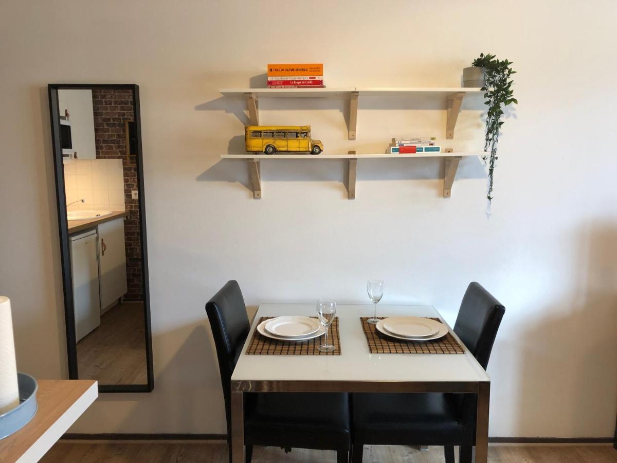 Studio Avec Balcon & Parking Gratuit - Tours Gare Exterior foto